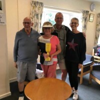 The 4 finalists, Bob Charlesworth, Lynda Gollins, David Miller and Margaret Mason. The 4 finalists, Bob Charlesworth, Lynda Gollins, David Miller and Margaret Mason.