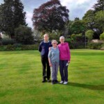 Roy Davies and Margaret Mason, the losing finalists with Ann our President