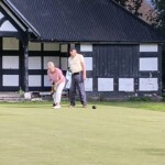 Richard and Dee playing their finals game