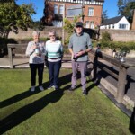 Chris Evans and Ian Fawcett were runners up today Runners Up
